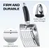 Cat Litter Scoop Kitty Metal Scooper [Black]