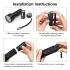 UV Flashlight Black Light, 51 LED Blacklight [Black]