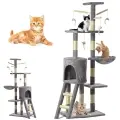 Multi-Storey Cat Tree Tower Scratching Post [As Shown]