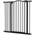 PawHut Pressure Fit Dog Stair Gate [Black]