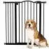 PawHut Pressure Fit Dog Stair Gate [White]