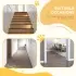 PawHut Pressure Fit Dog Stair Gate [White]
