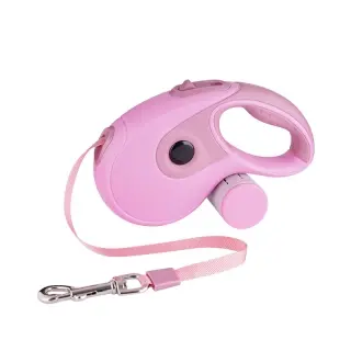 Automatic Retractable Traction Rope For Household Pets [Pink-5M]
