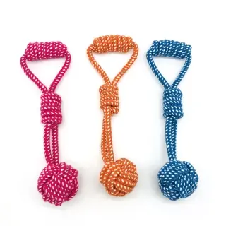 Cotton Rope Pet Molar Toy Pet Rope Ball [random]