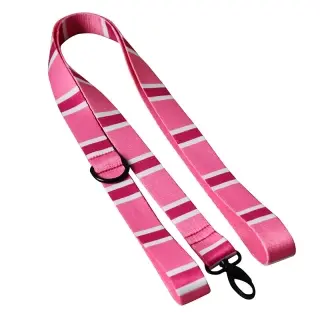 Manufacturers Supply Printed Dog Ropes [Pink webbing dog leash-M]