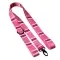 Pink webbing dog leash-M