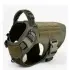 Outdoor Tactical Dog Vest For Large Dogs [Black-M]