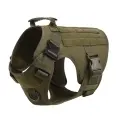 Outdoor Tactical Dog Vest For Large Dogs [Green-S]