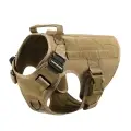 Outdoor Tactical Dog Vest For Large Dogs [Mud-S]