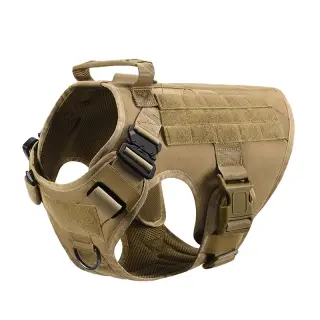 Outdoor Tactical Dog Vest For Large Dogs [Mud-M]