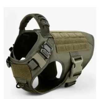 Outdoor Tactical Dog Vest For Large Dogs [Army Green-XL]