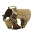 Outdoor Tactical Dog Vest For Large Dogs [Army Green-XL]