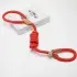 Slip Lead Training Dog Leash [Black-1.0 coarse]