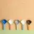 Pet Food Shovel Cat Food Spoon Dog Food Spoon Plastic Shovel [Grey green]