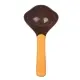 Pet Food Shovel Cat Food Spoon Dog Food Spoon Plastic Shovel [Brown orange]
