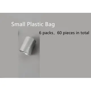 Dog Poop Bag Dispenser Travel Foldable Poop Spoon [Plastic Bag-Small]