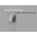 Dog Poop Bag Dispenser Travel Foldable Poop Spoon [Plastic Bag-large]