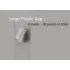Dog Poop Bag Dispenser Travel Foldable Poop Spoon [Blue set-Big]