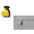 Dog Poop Bag Dispenser Travel Foldable Poop Spoon [Yellow set-Small]