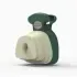 Dog Poop Bag Dispenser Travel Foldable Poop Spoon [Green mustard Set-Big]