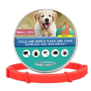Flea-repellent Collar For Pets [Short Orange-Boxed]