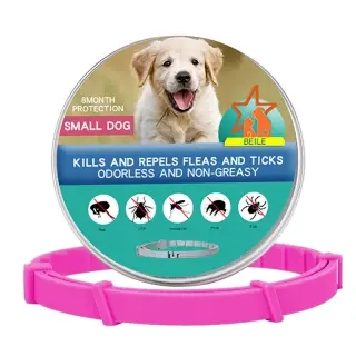 Flea-repellent Collar For Pets [Short Pink-Boxed]