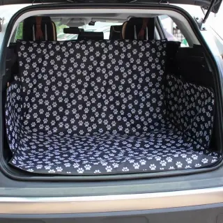 Dog Car Mats Car Pet Mat SUV Dog Cushion [Paw Print]