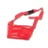 Magic Sticky Pet Nylon Mesh Dog Muzzle Cover [Red-M]