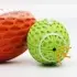 Pet Toy Resistant To Bite And Vocal Rugby Dog [Green-large]