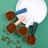 Universal Spoon Transparent Scale Dog Food Bag Clip Cat Pet Supplies [White]