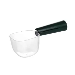 Universal Spoon Transparent Scale Dog Food Bag Clip Cat Pet Supplies [Green]