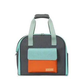 Pet Going Out Bag Travel Foldable Backpack [Grey]