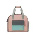 Pet Going Out Bag Travel Foldable Backpack [Pink]