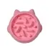 Pet Dog Cat Slow Feeder Bowls [Orange]