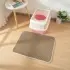 Double Layer EVA Pet Litter Mat [Black-40X50cm-1PCS]