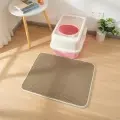 Double Layer EVA Pet Litter Mat [Beige-60X90CM-1PCS]