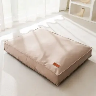 Waterproof Dog Bed Pet Sleeping Mat [Khaki Brown-S]