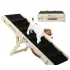 Wooden Adjustable Pet Dog Ladder Foldable  [Log Color-Customizable]