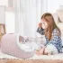 Cat Bed For Indoor Cats Soft Calming [Pink-S]