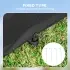 Pawhut Folding Fabric Soft Pet Crate Black [A]