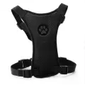 Breathable mesh chest straps Pet car safety [M-Black]