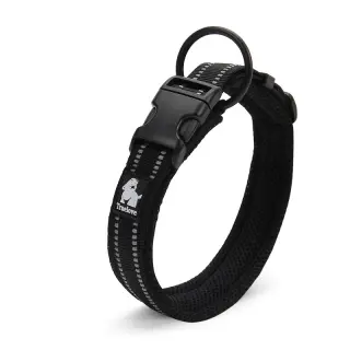 Anti Strangulation Medium Teddy Pet Products [Black-XXL]