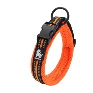 Anti Strangulation Medium Teddy Pet Products [Orange-XL]
