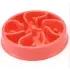 Anti-choke Bowl Plastic Dog Bowl Healthy Feeder [Blue-C]