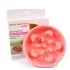 Anti-choke Bowl Plastic Dog Bowl Healthy Feeder [Pink-A]