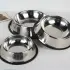 Classic Stainless Steel Bowls [30 Cm 2pcs]