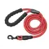 Reflective Dog Leash Nylon [Black and white]