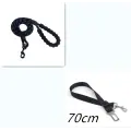 Reflective Dog Leash Nylon [Black set]