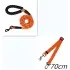 Reflective Dog Leash Nylon [Pink set]