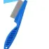 Dog Cat Going To Flea Comb [Black Red-18cmx4.5cm]